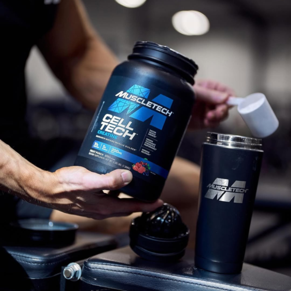 CellTech Creatina MuscleTech, Creatina monohidratada.